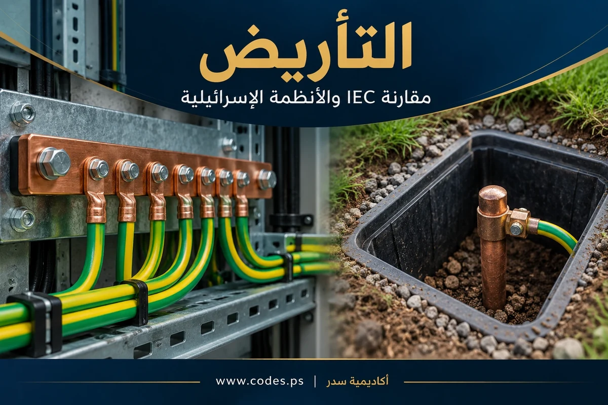 التأريض وفق IEC والأنظمة الإسرائيلية